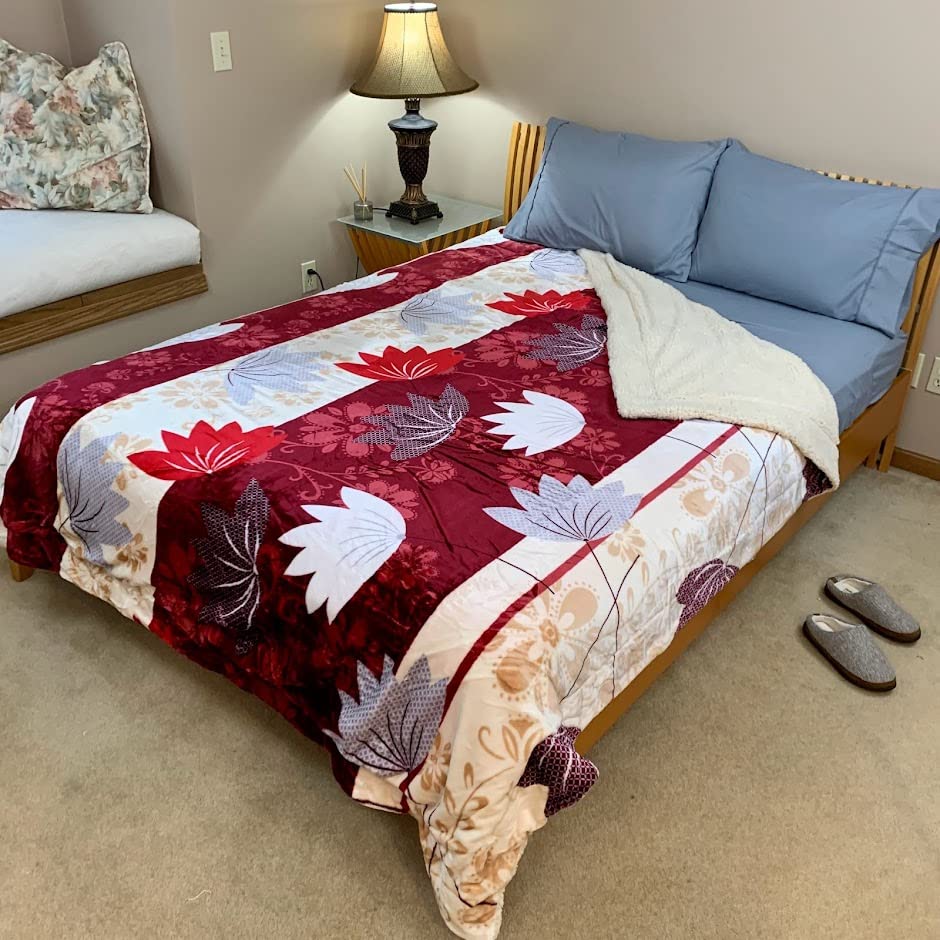 Sherpa Fleece Queen Blanket, 25+ Designs
