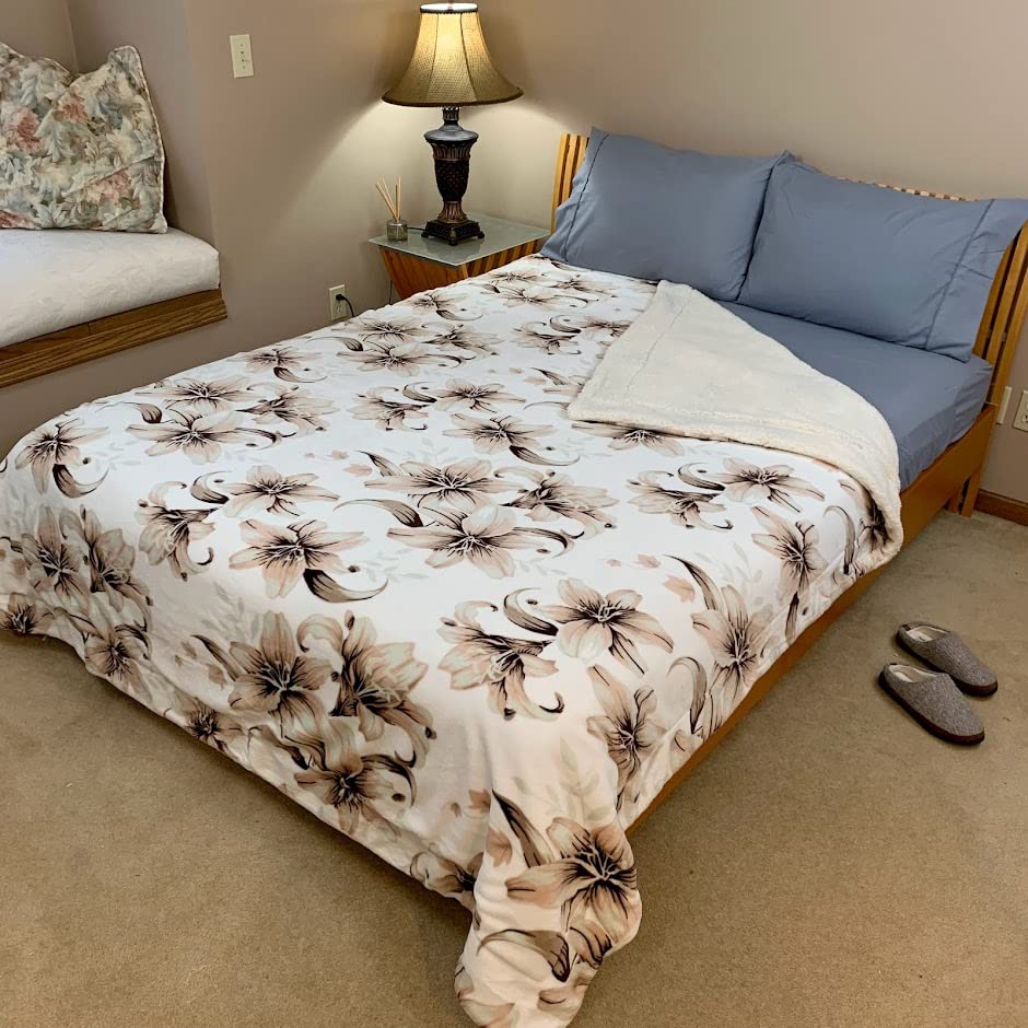 Sherpa Fleece Queen Blanket, 25+ Designs