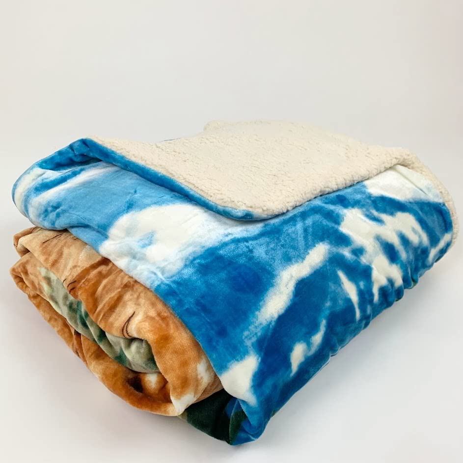 Sherpa Fleece Queen Blanket, 25+ Designs