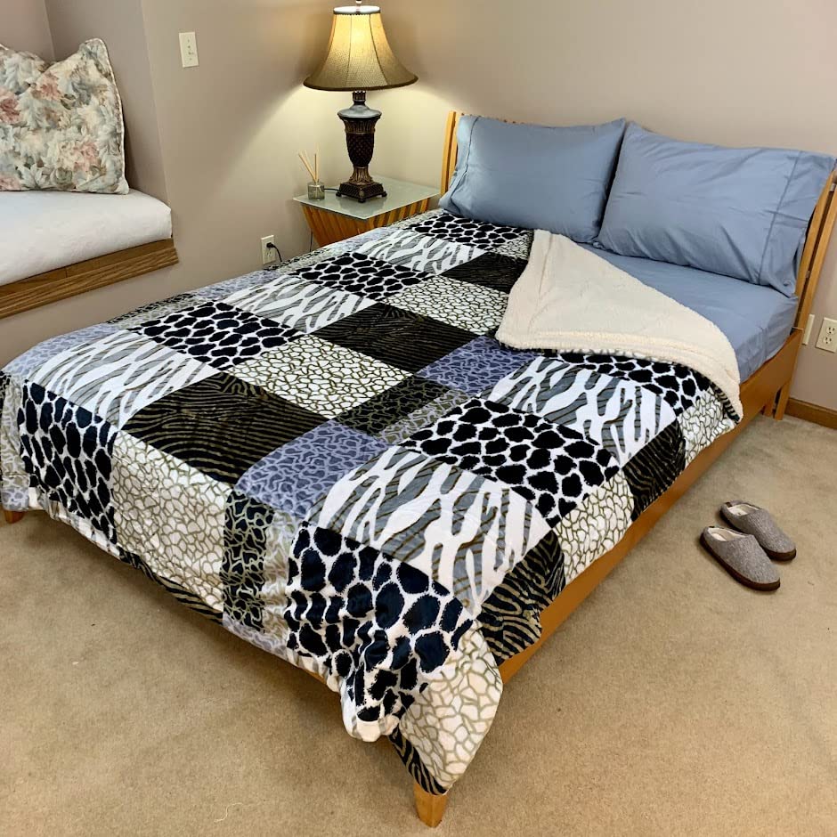 Sherpa Fleece Queen Blanket, 25+ Designs