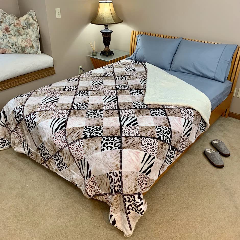 Sherpa Fleece Queen Blanket, 25+ Designs