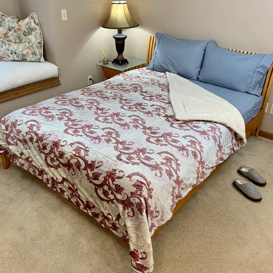 Sherpa Fleece Queen Blanket, 25+ Designs