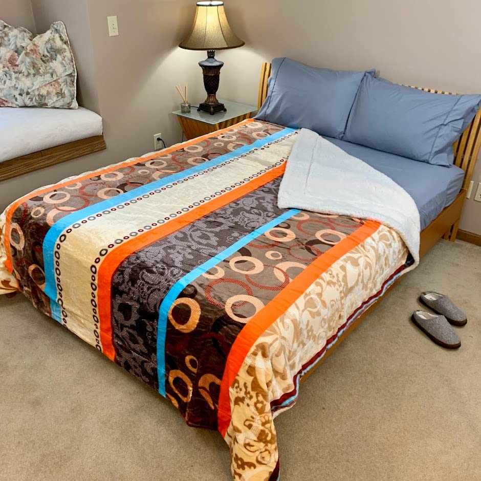 Sherpa Fleece Queen Blanket, 25+ Designs