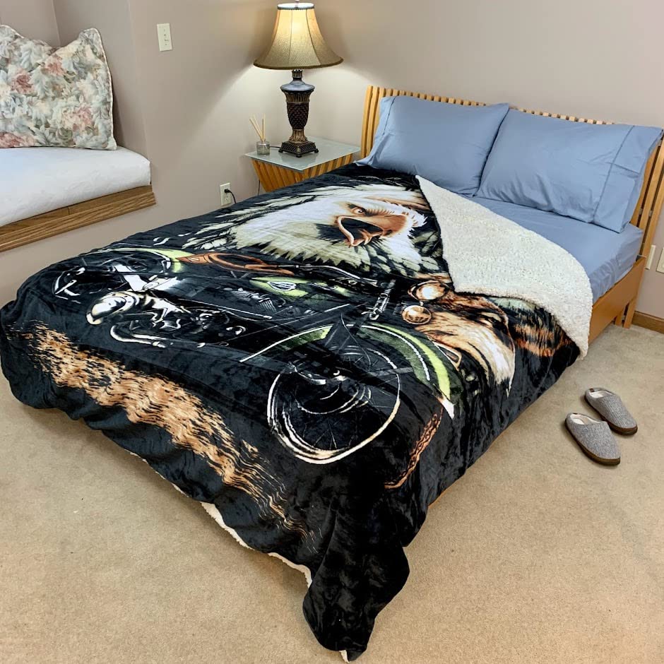 Sherpa Fleece Queen Blanket, 25+ Designs