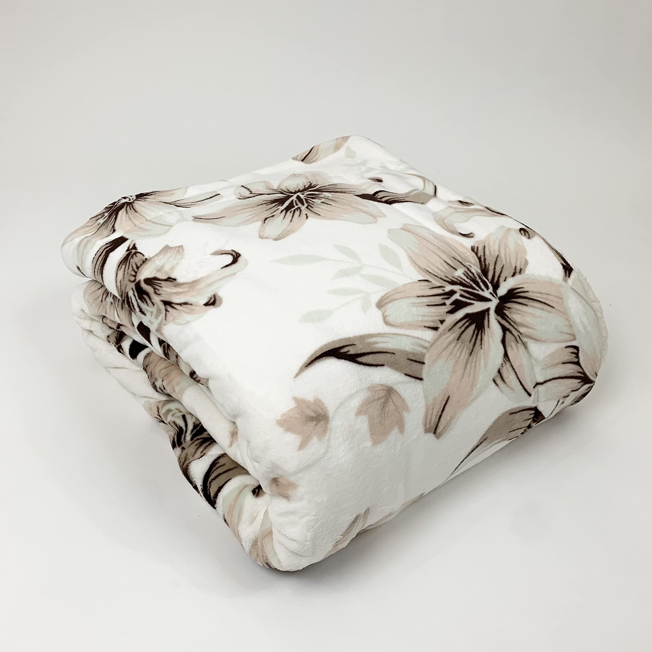 Sacred Thread Sherpa Fleece Blanket, Super Fuzzy, Soft and Cozy Queen Blanket, Plush Throw Blanket for Sofa, Couch and Bed, Reversible Winter Blanket, 25+ Designs Available