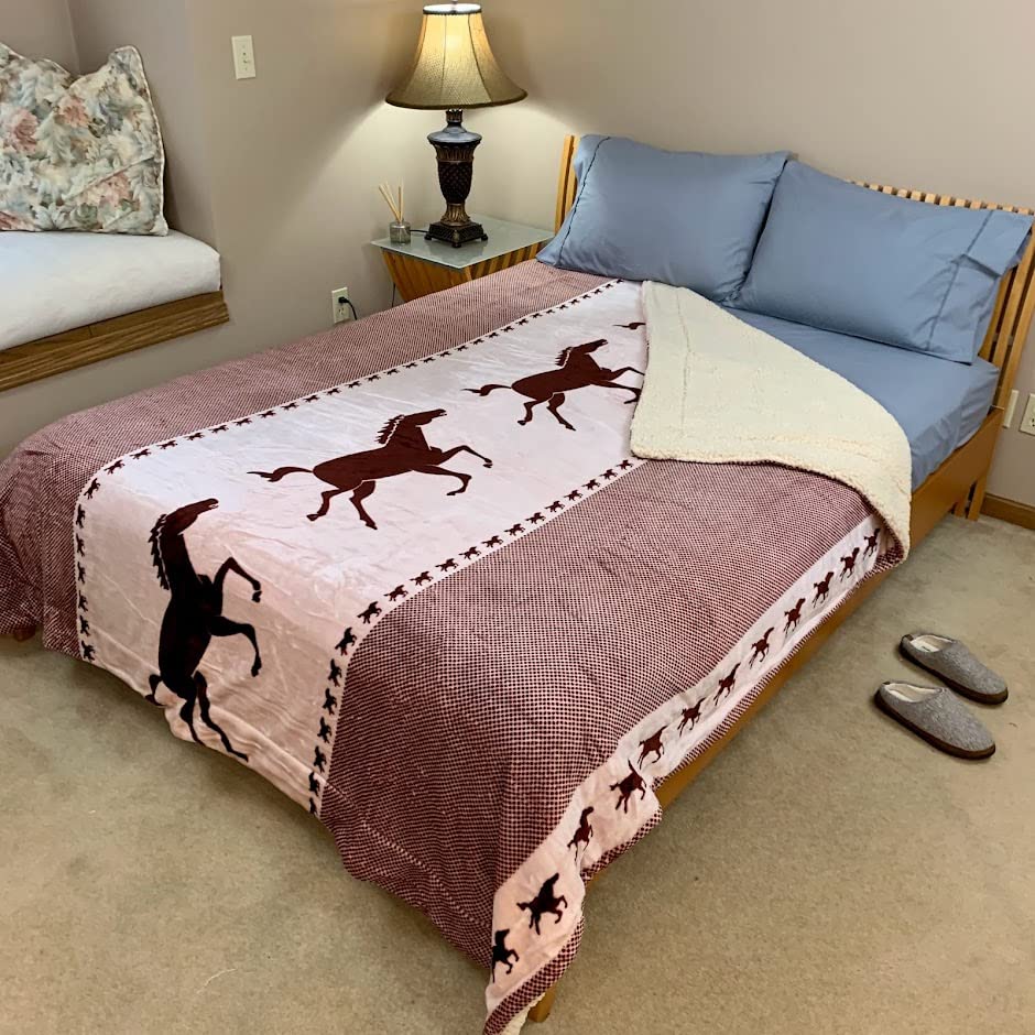 Sherpa Fleece Queen Blanket, 25+ Designs