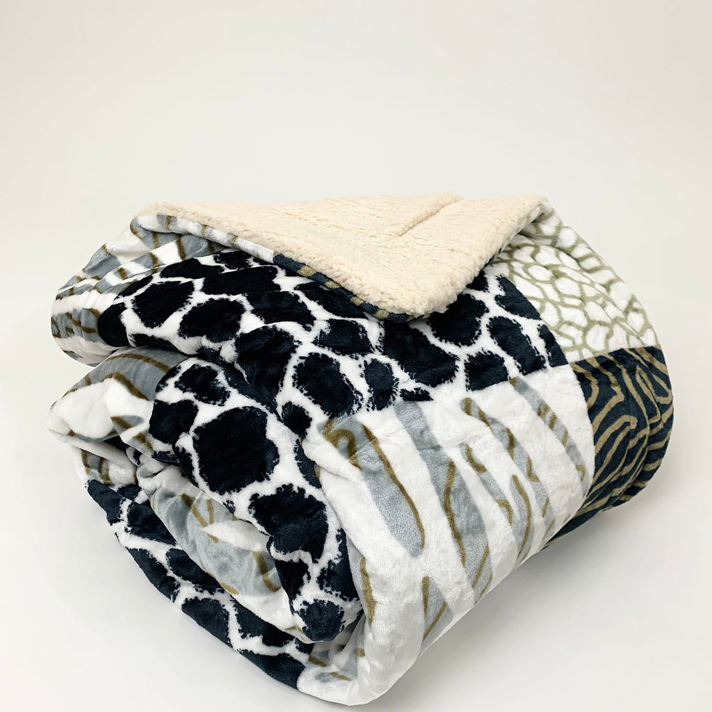 Sherpa Fleece Queen Blanket, 25+ Designs