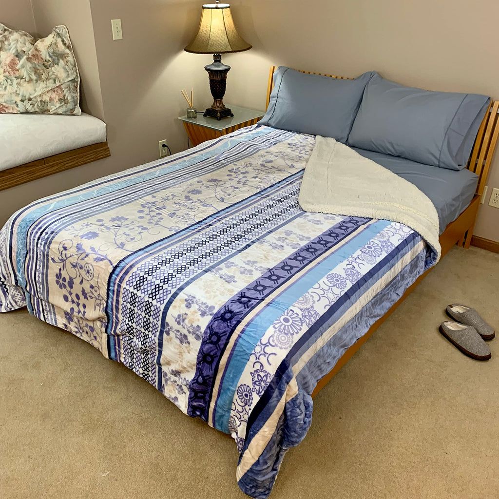 Sherpa Fleece Queen Blanket, 25+ Designs