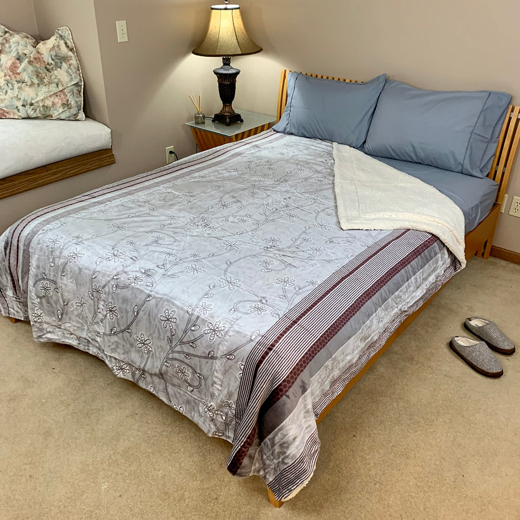 Sherpa Fleece Queen Blanket, 25+ Designs