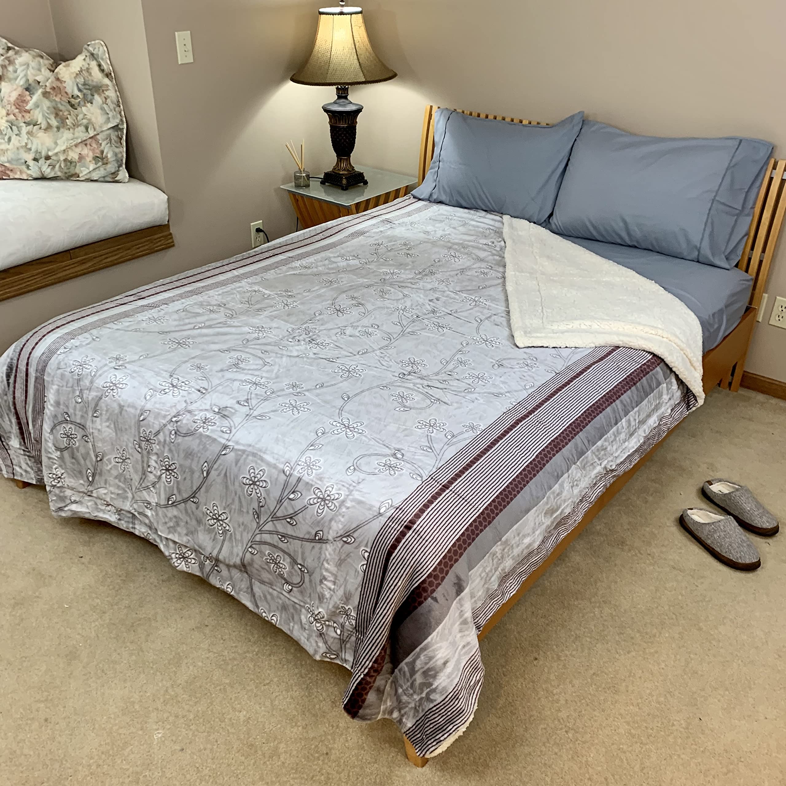 Sherpa Fleece Queen Blanket, 25+ Designs