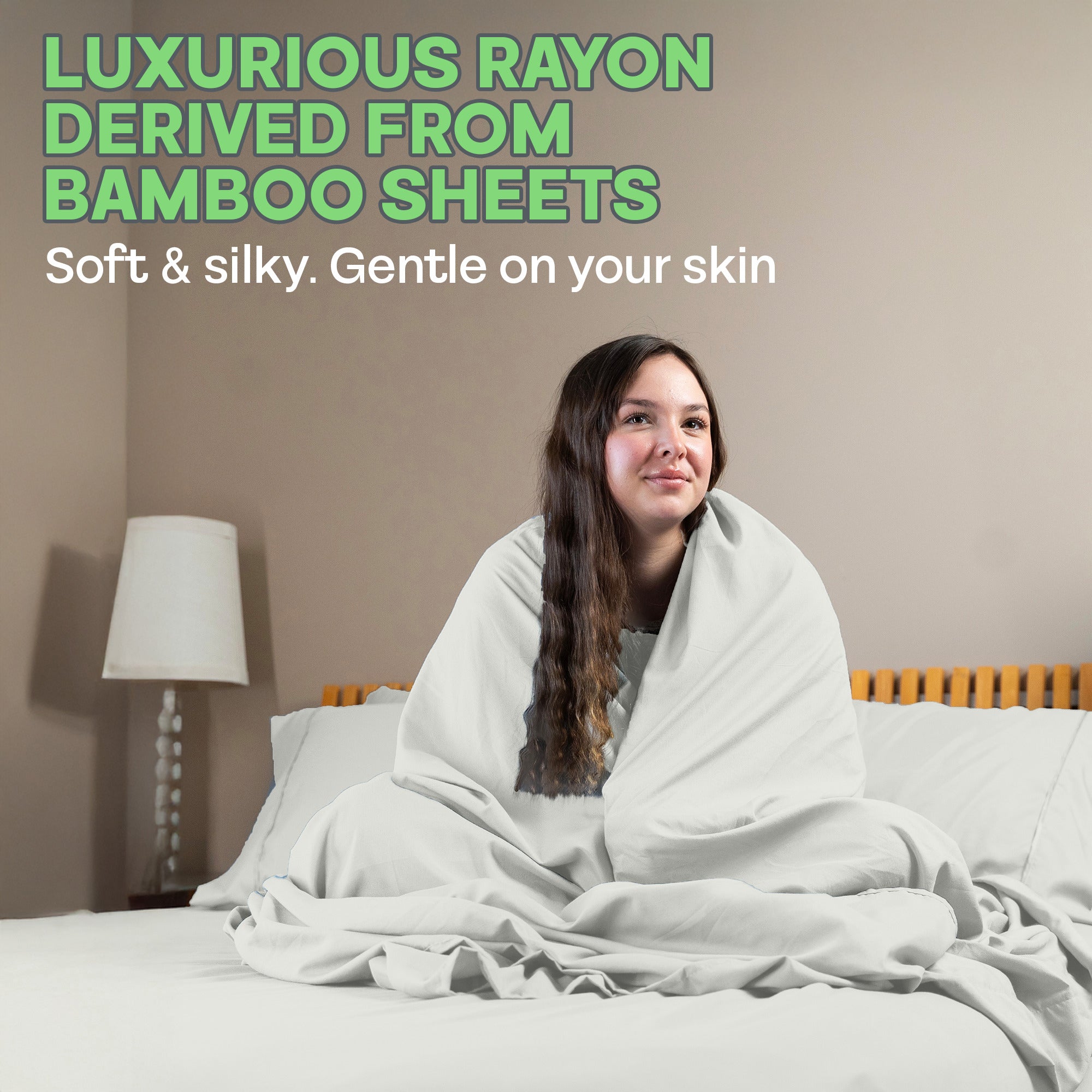 4 Pc Bamboo Sheet Set - TWIN XL