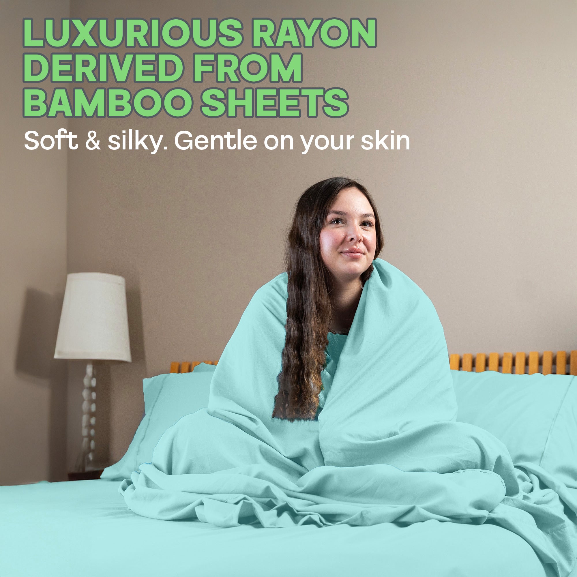 4 Pc Bamboo Sheet Set - TWIN XL