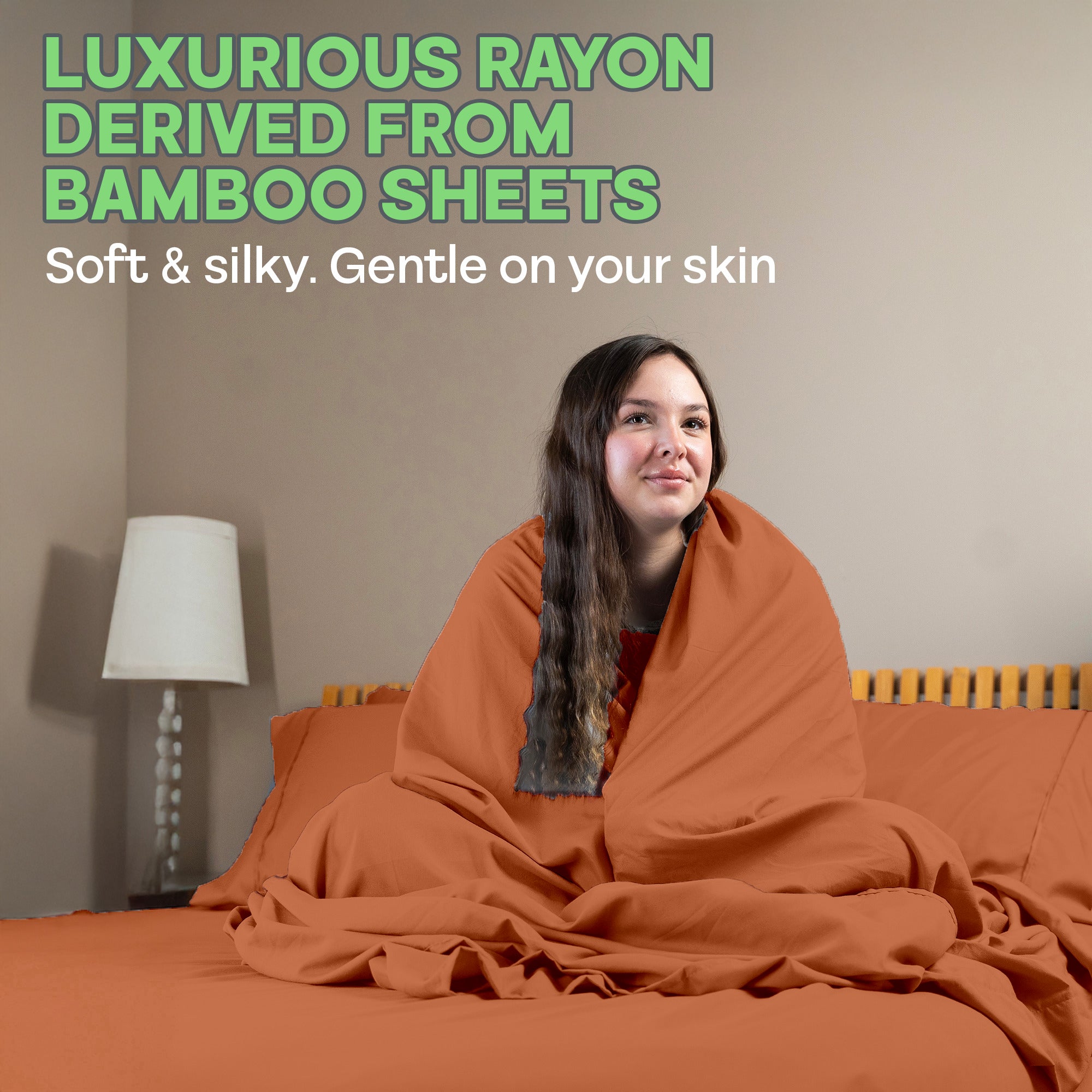 4 Pc Bamboo Sheet Set - TWIN