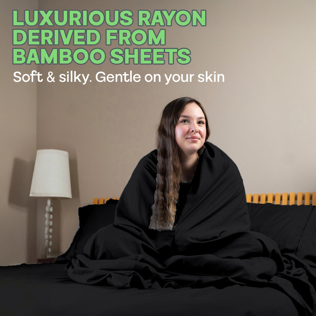 4 Pc Bamboo Sheet Set - TWIN XL