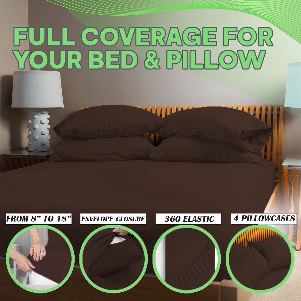 4 Pc Bamboo Sheet Set - TWIN XL