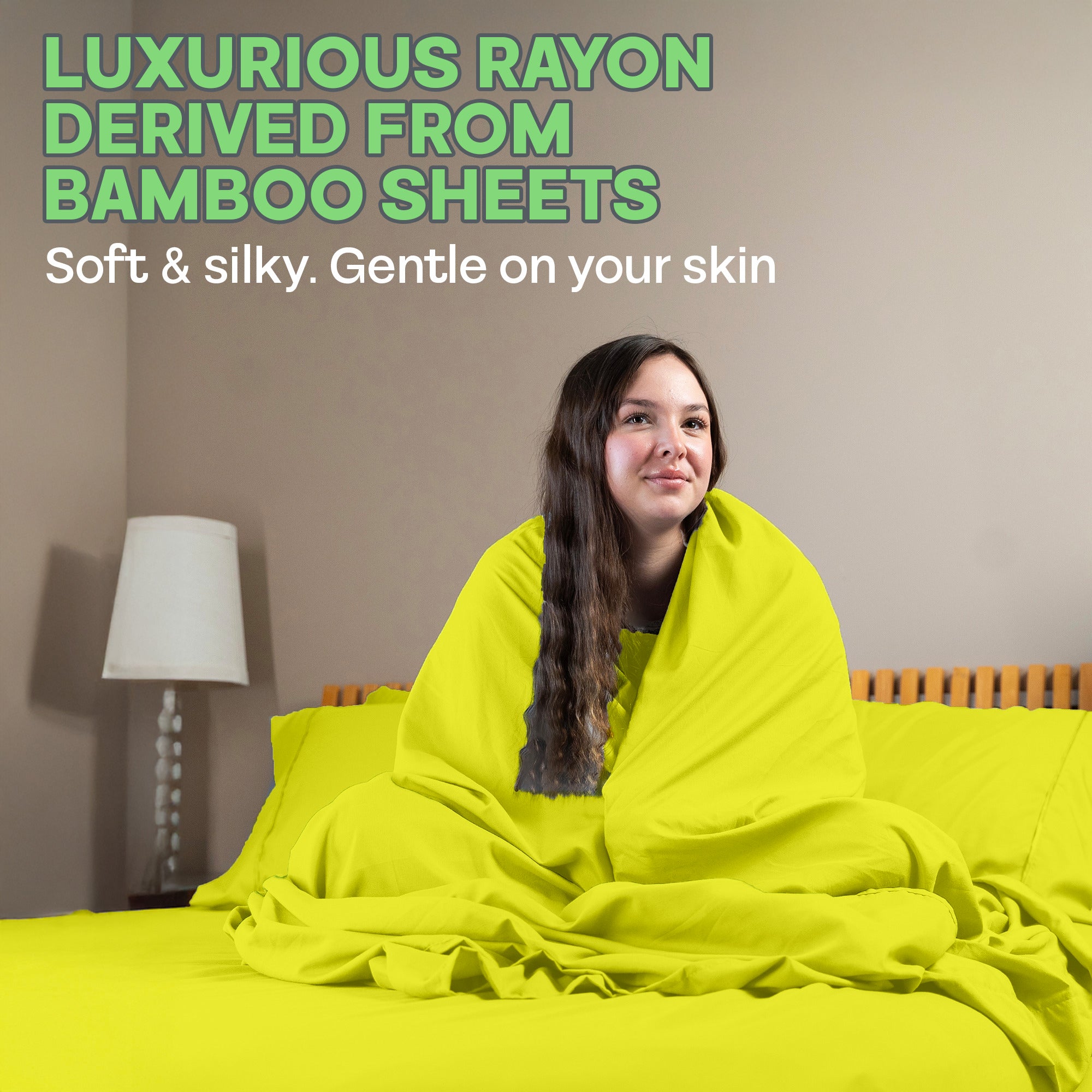 4 Pc Bamboo Sheet Set - TWIN XL