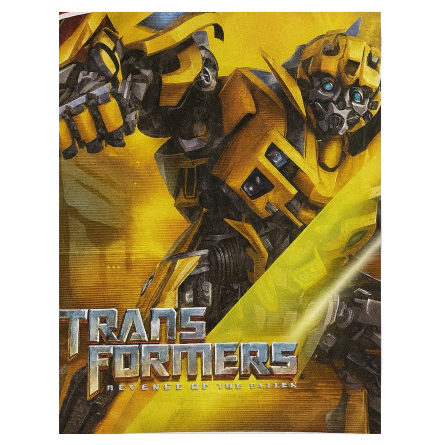 60x80 Transformers Bumblebee Blanket