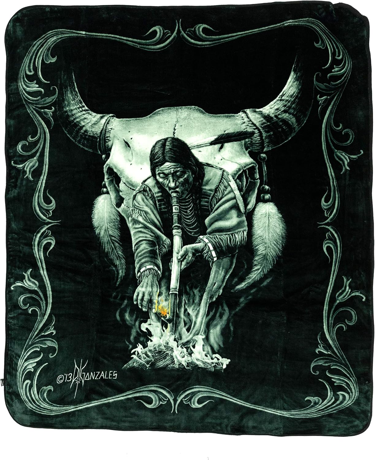 Plush Queen Size Blanket - Extremely Soft - Machine Washable - CHIEFIN