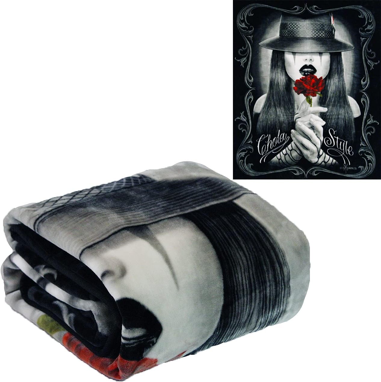 Plush Queen Size Blanket - Extremely Soft - Machine Washable - CHOLA STYLE