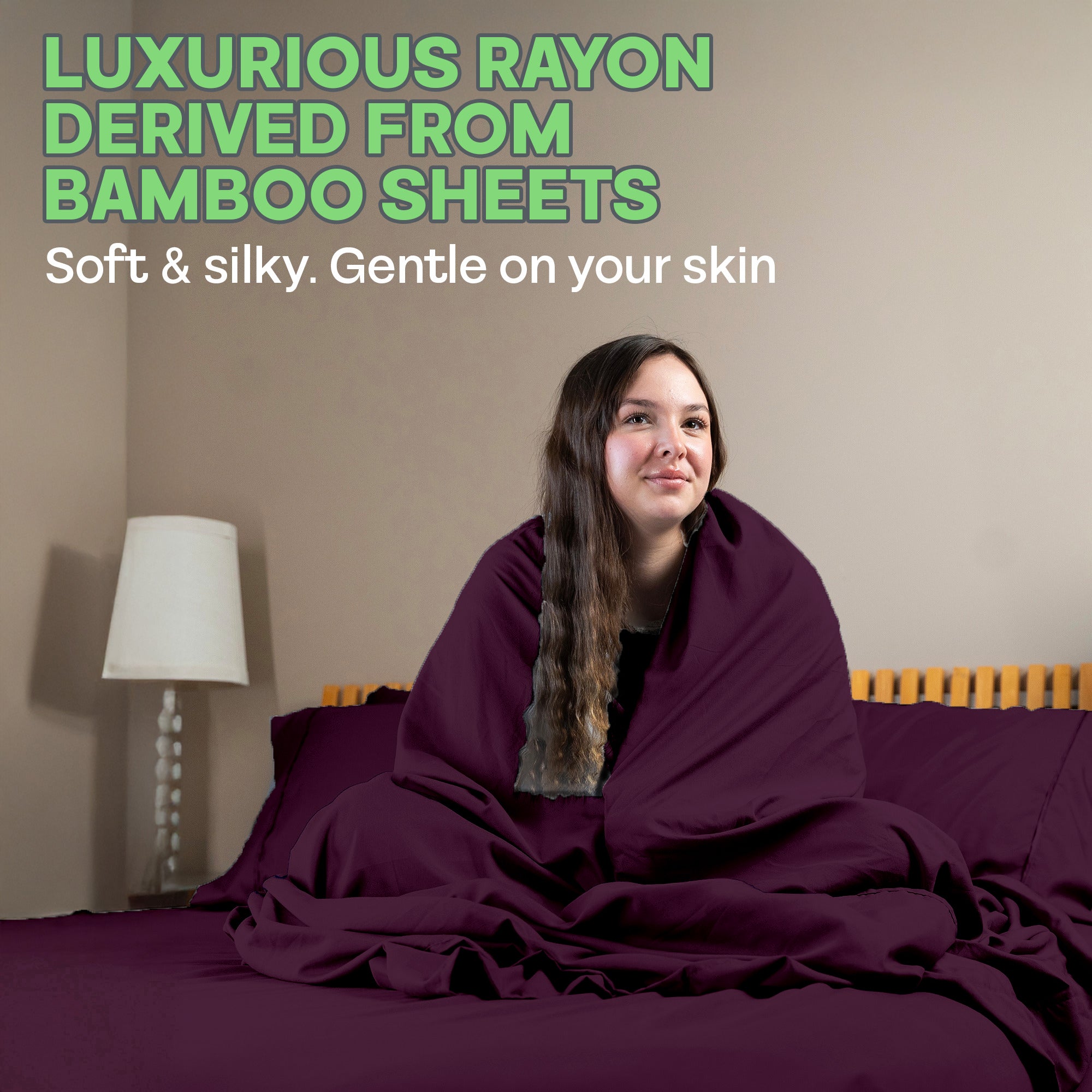 4 Pc Bamboo Sheet Set - TWIN XL