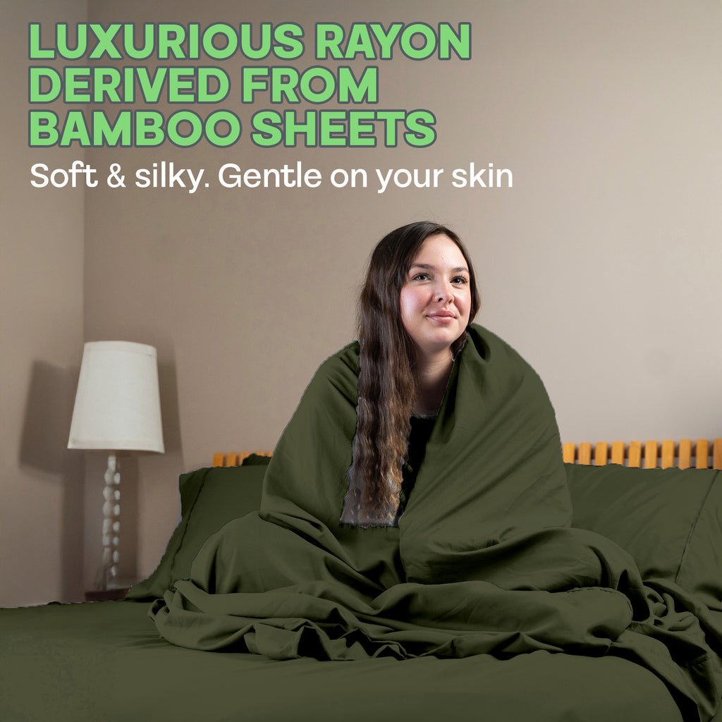 4 Pc Bamboo Sheet Set - TWIN XL