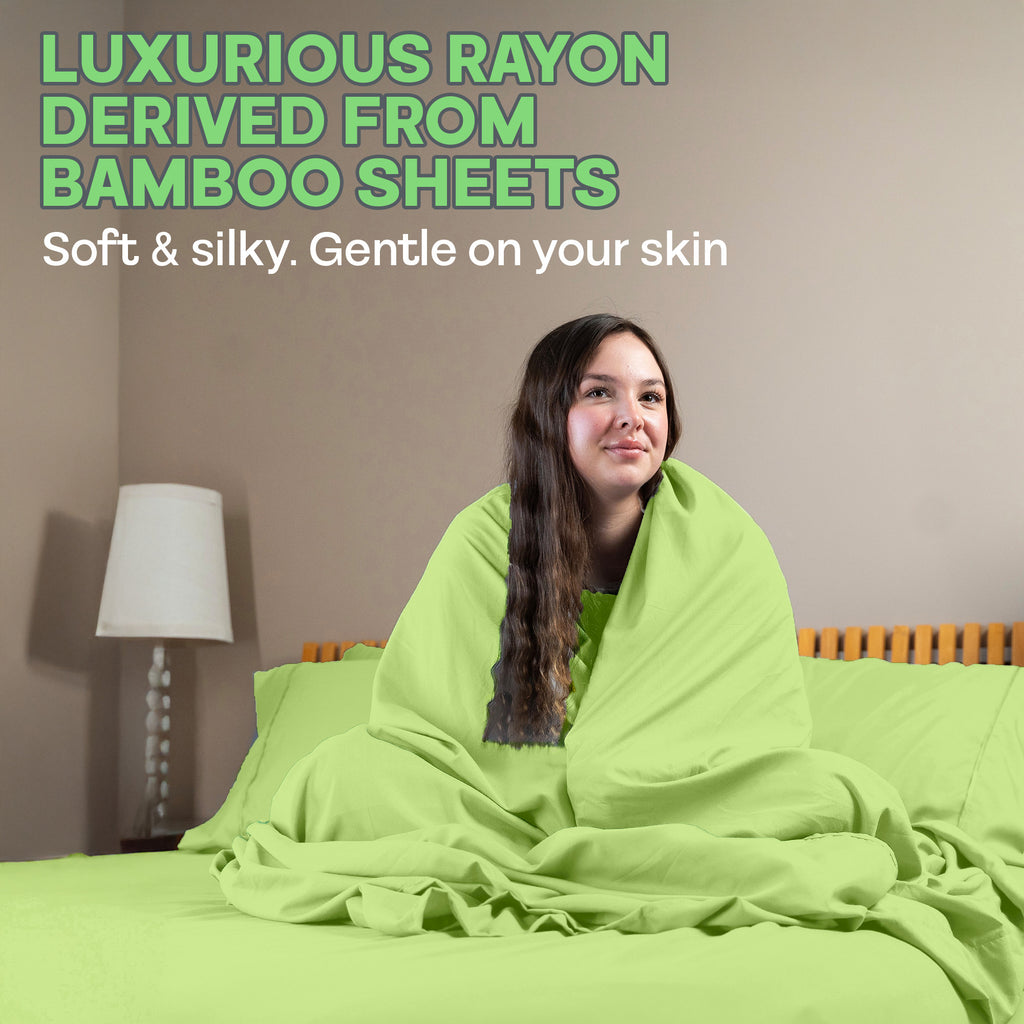 4 Pc Bamboo Sheet Set - TWIN XL