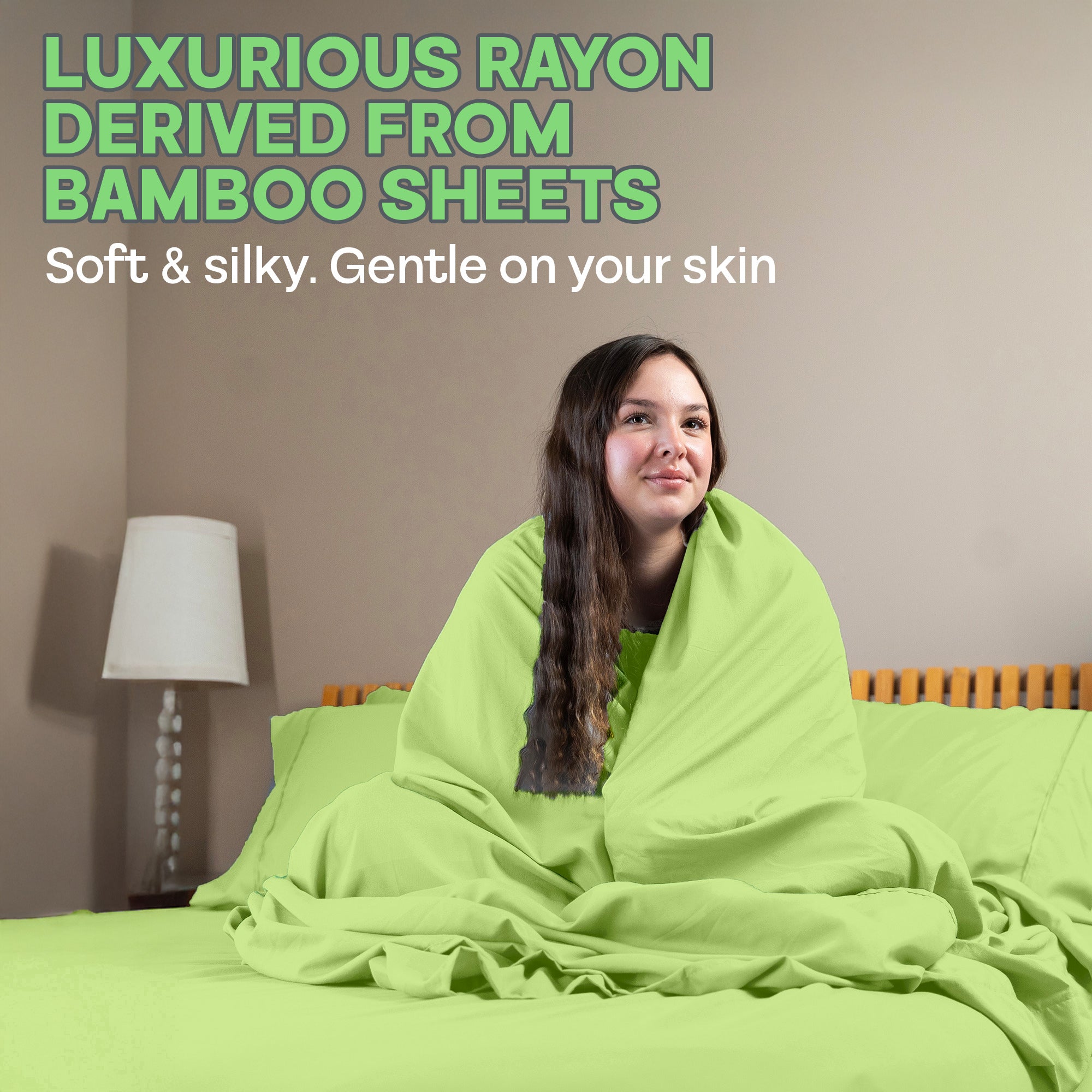 4 Pc Bamboo Sheet Set - TWIN XL