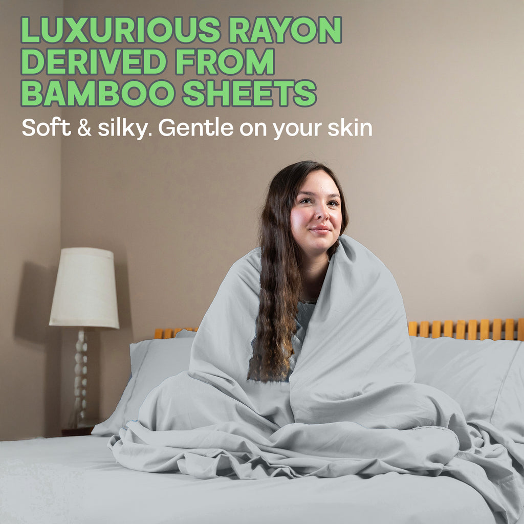 4 Pc Bamboo Sheet Set - TWIN XL