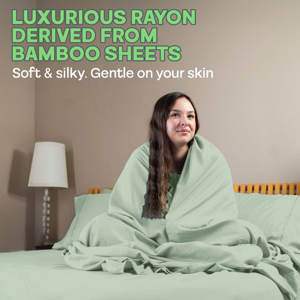 4 Pc Bamboo Sheet Set - TWIN XL