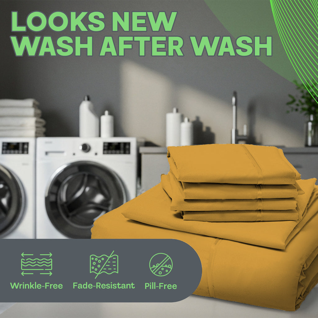 4 Pc Bamboo Sheet Set - TWIN XL