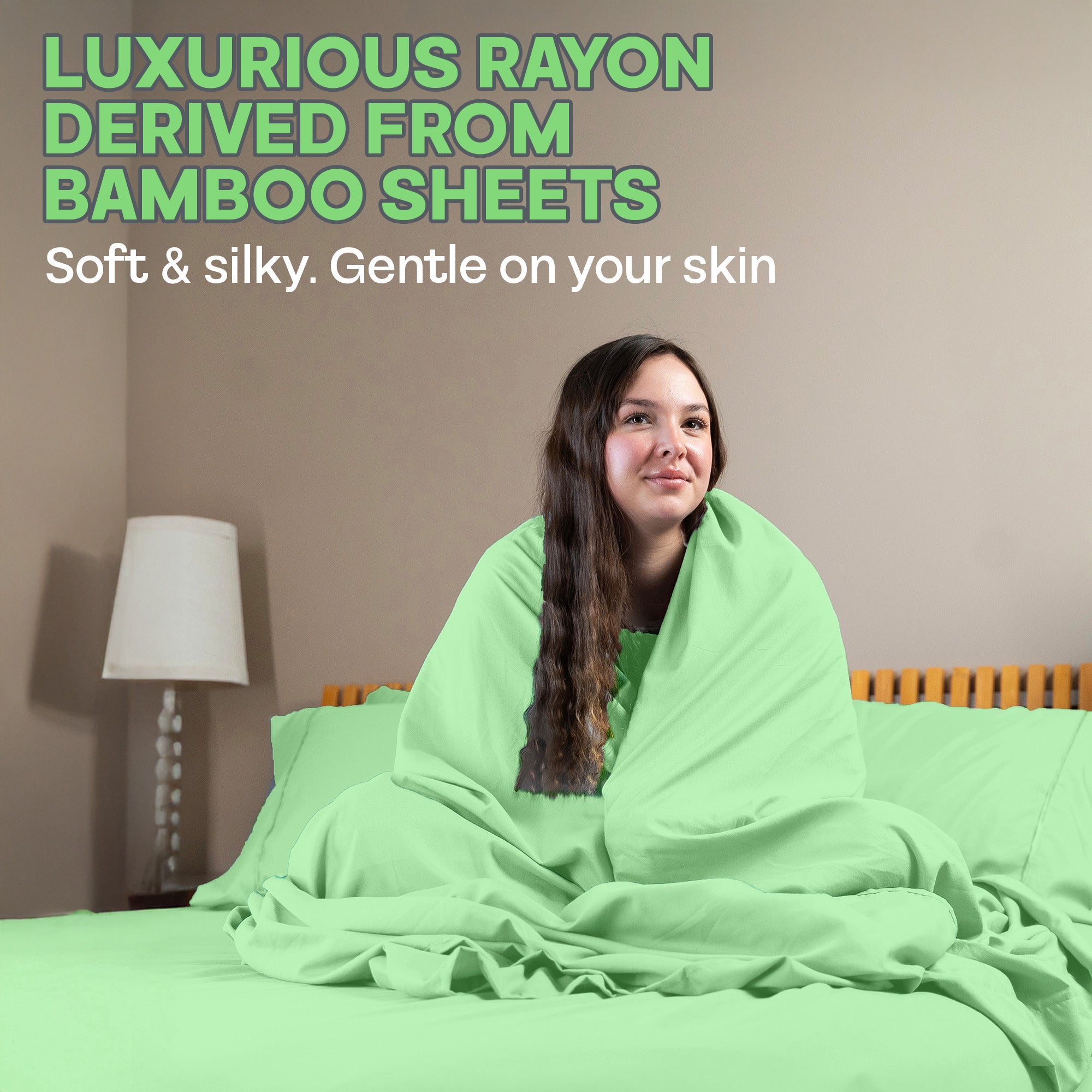 4 Pc Bamboo Sheet Set - TWIN XL