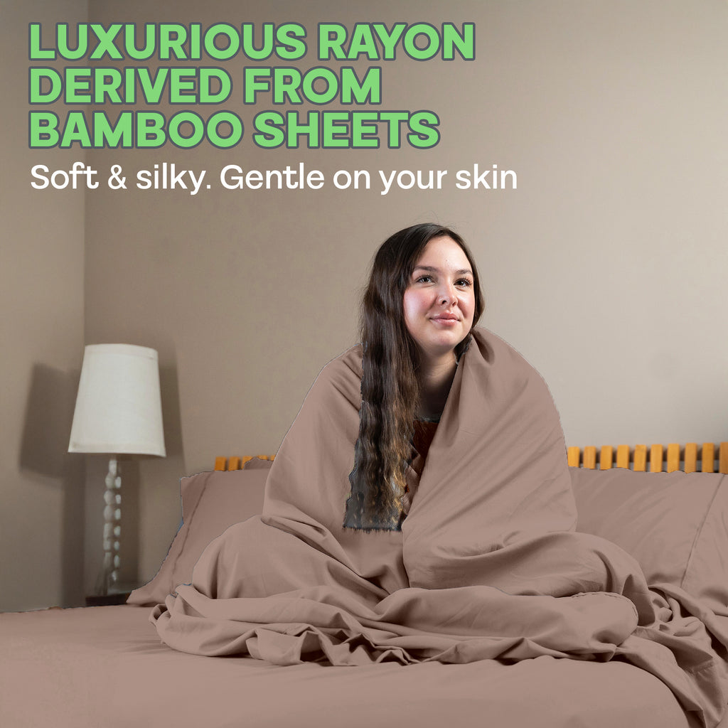 4 Pc Bamboo Sheet Set - TWIN XL