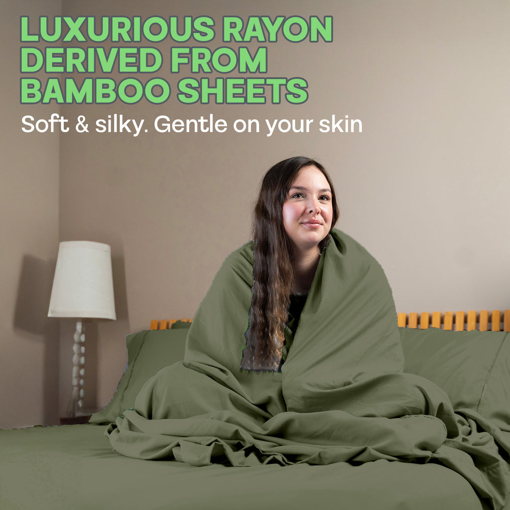 4 Pc Bamboo Sheet Set - TWIN XL