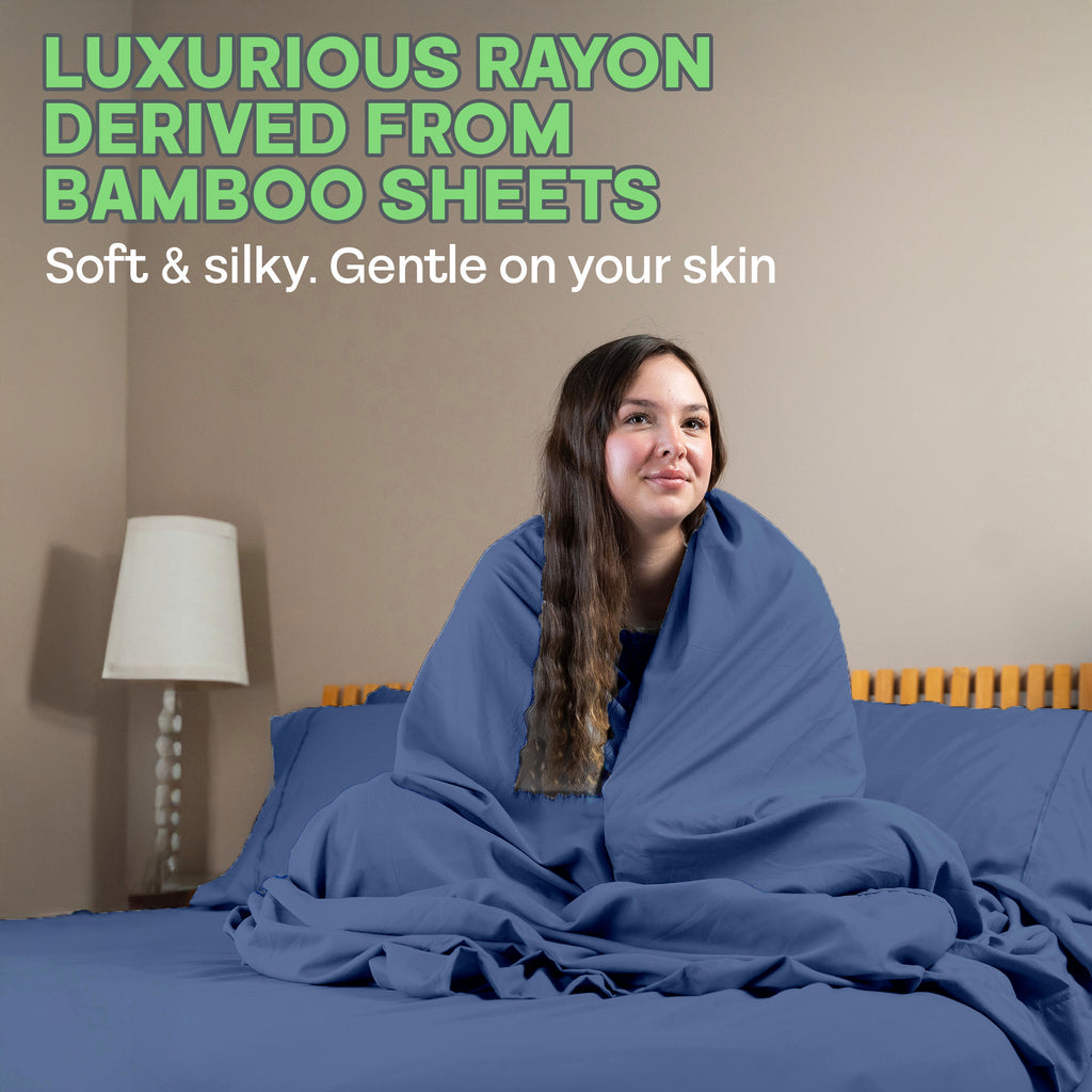 4 Pc Bamboo Sheet Set - TWIN XL
