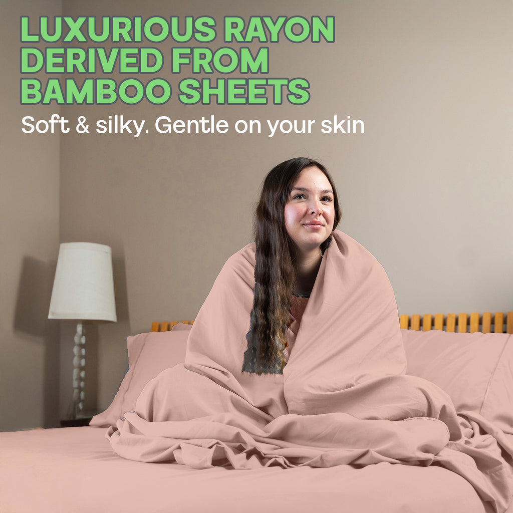 4 Pc Bamboo Sheet Set - TWIN XL