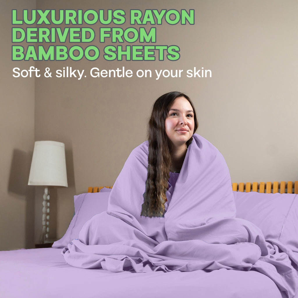 4 Pc Bamboo Sheet Set - TWIN XL
