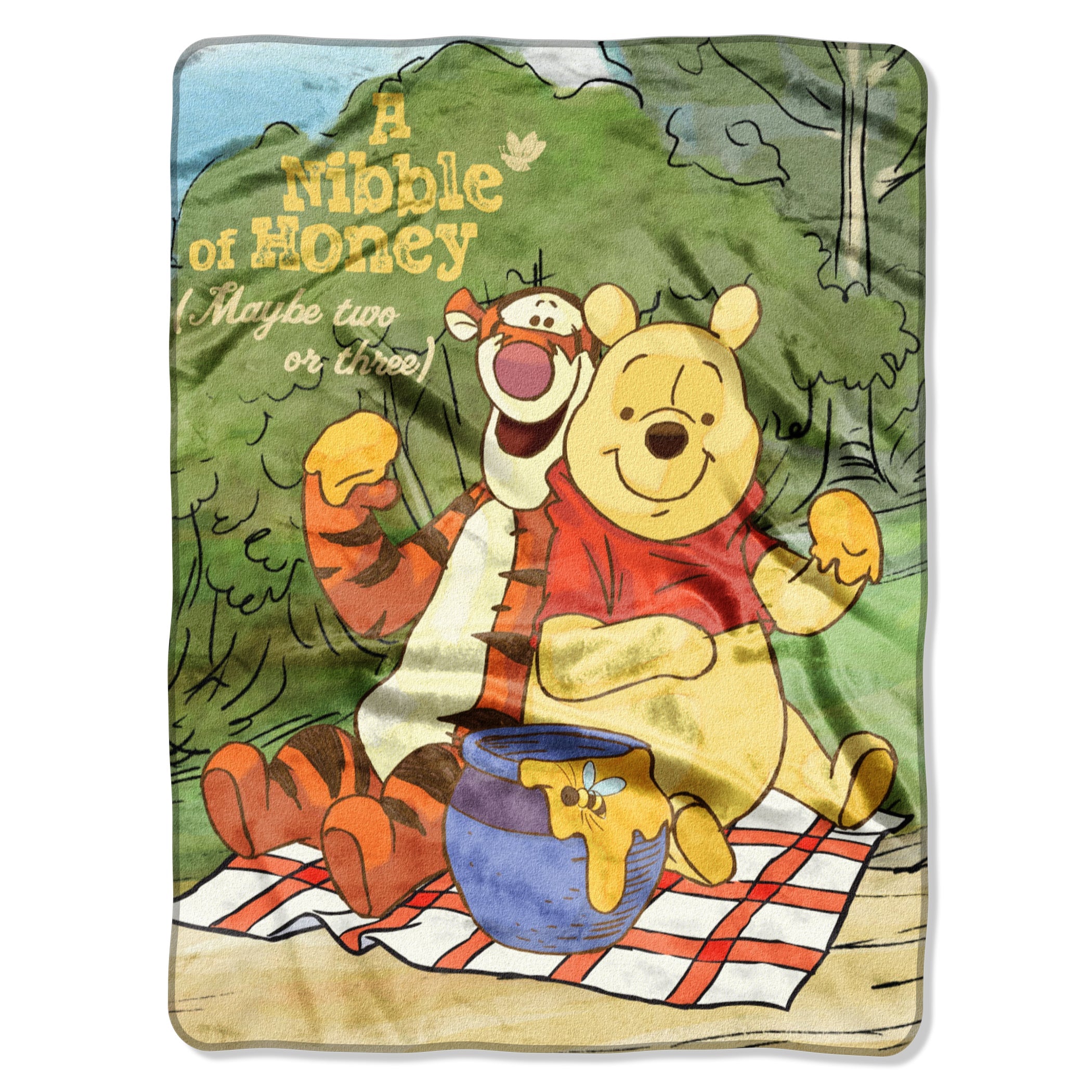 60x80 Winnie the Pooh Blanket – Sacred Thread