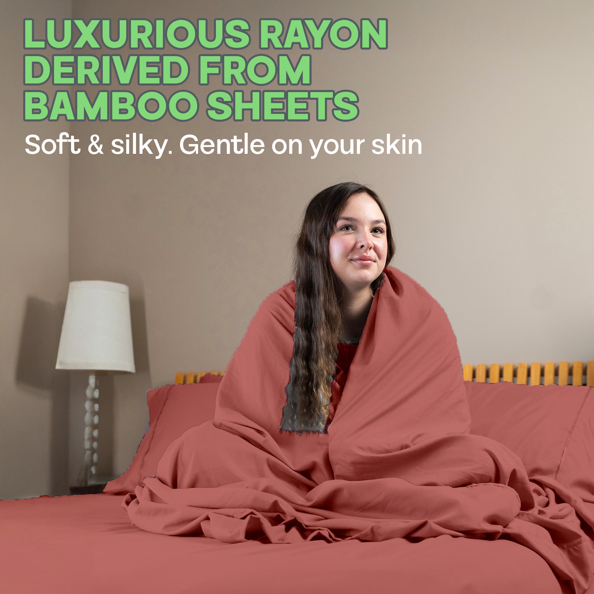 4 Pc Bamboo Sheet Set - TWIN XL