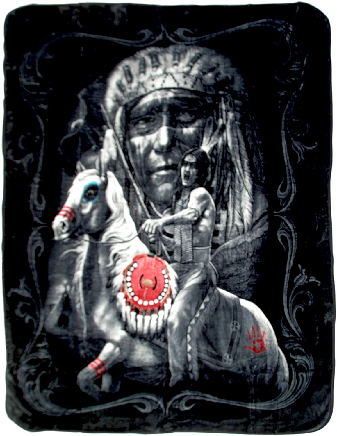Plush Queen Size Blanket - Extremely Soft - Machine Washable - DEFIANCE
