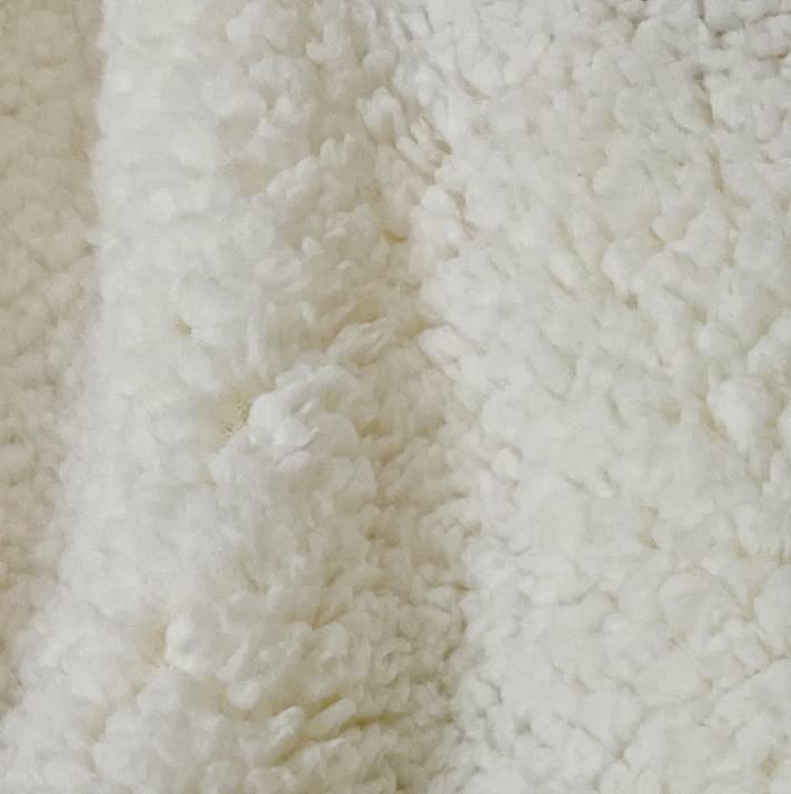 Sacred Thread Sherpa Fleece Blanket, Super Fuzzy, Soft and Cozy Queen Blanket, Plush Throw Blanket for Sofa, Couch and Bed, Reversible Winter Blanket, 15+ Designs Available